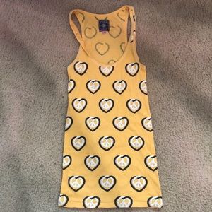 Victoria secret PINK peace/love tank top